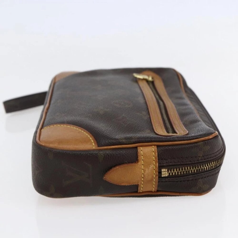 LOUIS VUITTON Monogram Marly Dragonne GM Clutch Bag - Picture 5 of 15